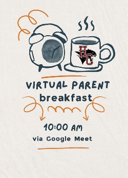 Virtual Parent Breakfast @ 10 am 